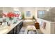 Spa-like bathroom with double vanity, soaking tub, and walk-in shower at 2273 Grayling St, Orlando, FL 32820