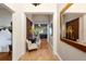 Bright and spacious entryway with wood floors and decorative accents at 2273 Grayling St, Orlando, FL 32820