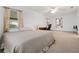 Large main bedroom with king-size bed and workspace at 133 Cardinal Dr, Ormond Beach, FL 32176