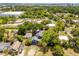 Aerial view highlighting the property's location and surrounding landscape at 432 Marion St, Daytona Beach, FL 32114