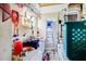 Laundry room with washer, dryer, and additional storage at 432 Marion St, Daytona Beach, FL 32114
