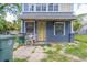 Gray house exterior with yellow door at 432 Marion St, Daytona Beach, FL 32114