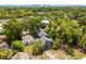 Aerial view showcasing a house's location and neighborhood context at 432 Marion St, Daytona Beach, FL 32114