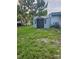 Backyard with storage shed at 401 Cherry St, South Daytona, FL 32119