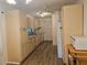 Kitchen with light wood cabinets at 401 Cherry St, South Daytona, FL 32119