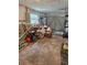 Attached garage with ample storage space at 401 Cherry St, South Daytona, FL 32119