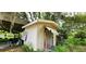Small, neglected shed on property at 711 Sunset Ave, Orange City, FL 32763
