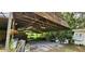 Interior of a dilapidated outbuilding at 711 Sunset Ave, Orange City, FL 32763