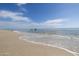 Scenic beachfront view with ocean and clear sky at 4435 S Atlantic Ave # 414, Ponce Inlet, FL 32127