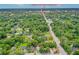 Aerial view showing home's location near historic downtown DeLand (9mi) at 112 S Chandler Ave, Deland, FL 32724