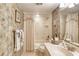 Clean bathroom with bathtub and shower at 1513 Ocean Shore Blvd # 3C, Ormond Beach, FL 32176
