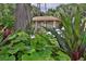 Community mailbox area nestled amongst lush tropical landscaping at 1401 S Palmetto Ave # 402, Daytona Beach, FL 32114