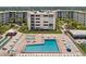 Oceanfront condo complex with pool and lush landscaping at 4175 S Atlantic Ave # 1130, New Smyrna Beach, FL 32169
