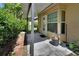 Covered patio with concrete flooring at 13 Villa Villar # 0, Deland, FL 32724