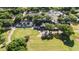 Aerial view of clubhouse near the golf course at 1117 Athlone Way, Ormond Beach, FL 32174