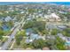 Aerial view of a house and surrounding neighborhood, near the ocean at 724 N Oleander Ave, Daytona Beach, FL 32118
