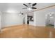 Open living room showcasing hardwood floors and an open floor plan at 288 Silverstone Dr, Orange City, FL 32763