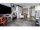 Spacious living area includes a game table and rocking chairs at 2043 S Atlantic Ave # 308, Daytona Beach, FL 32118