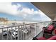 Balcony offers stunning ocean and beach views at 2043 S Atlantic Ave # 308, Daytona Beach, FL 32118