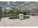Screened pool area with built-in grill at 1582 Covered Bridge Dr, Deland, FL 32724