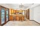 Kitchen features granite countertops and stainless steel appliances at 1582 Covered Bridge Dr, Deland, FL 32724