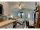 Open concept guest house with kitchen, living area and bedroom at 111 Fleming Ave, Port Orange, FL 32127