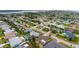 Wide aerial view of the neighborhood near the water at 22 Morning Star Ave, Ormond Beach, FL 32176