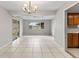 Bright and airy living room with sliding glass doors at 22 Morning Star Ave, Ormond Beach, FL 32176
