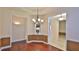 Spacious dining room with hardwood floors and views to other rooms at 3709 Donegal Cir, Ormond Beach, FL 32174