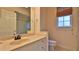 Clean bathroom with single vanity and toilet at 3709 Donegal Cir, Ormond Beach, FL 32174