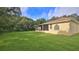 Single-story home with a large backyard at 3709 Donegal Cir, Ormond Beach, FL 32174
