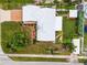 Bird's eye view of single Gathering home with landscaped yard at 980 Bluebird Ter, Deltona, FL 32725