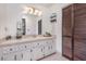 Clean bathroom with single sink vanity, and shower at 573 Pelican Bay Dr, Daytona Beach, FL 32119
