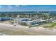 Aerial view showcasing beachfront location and community pool at 935 S Atlantic Ave # 206, Daytona Beach, FL 32118