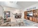 Open living room with views into kitchen and dining area at 623 Margaritaville Ave, Daytona Beach, FL 32124