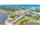 Aerial view of building near highway and coastline at 1 John Anderson Dr # 1070, Ormond Beach, FL 32176