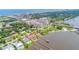 Wide aerial view of building, river, and ocean at 1 John Anderson Dr # 1070, Ormond Beach, FL 32176