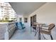 Private patio with seating area for relaxing outdoors at 1 John Anderson Dr # 1070, Ormond Beach, FL 32176
