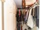 Well-organized closet with ample hanging and shelving space at 399 Foxhill Dr, Debary, FL 32713