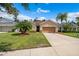 One story house with attached garage and landscaped lawn at 537 Champion Ridge Dr, Daytona Beach, FL 32124
