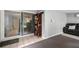 Sunroom with sliding door access to backyard and tiled floors at 246 Angeles Rd, Debary, FL 32713