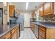 Modern kitchen with stainless steel appliances and granite countertops at 333 Beresford Ave, Deland, FL 32724