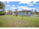 Spacious backyard with grassy area and mature trees at 333 Beresford Ave, Deland, FL 32724