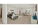 Open living area, view of dining area and kitchen at 370 Sunset Point Dr, Ormond Beach, FL 32174