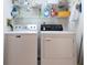 Laundry room with washer and dryer included at 4 Oceans West Blvd # 407B, Daytona Beach Shores, FL 32118