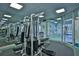 Well-equipped fitness center with various machines at 4 Oceans West Blvd # 407B, Daytona Beach Shores, FL 32118