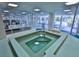 Indoor heated pool and spa with fitness center access at 4 Oceans West Blvd # 407B, Daytona Beach Shores, FL 32118