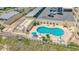 Resort-style pool and spacious deck area at 1415 Ocean Shore Blvd # 303, Ormond Beach, FL 32176