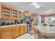 Well-equipped kitchen featuring stainless steel appliances and wood cabinetry at 316 Dahoon Holly Dr, Daytona Beach, FL 32117