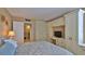 Spacious bedroom with ensuite bathroom access and ample storage at 2987 S Atlantic Ave # D060, Daytona Beach, FL 32118